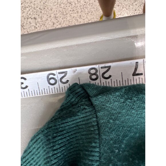 Athleta Purana Wrap Sweatshirt Women XS Hooded Seaweed Snack Green Active Yoga - Picture 8 of 9